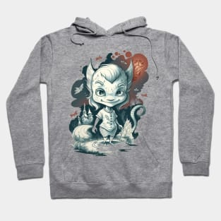 Mystical fantasy character. Hoodie